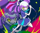 抽象的な想いを自身の作風で視覚に落とします 他のイラストと違ったテイストが欲しい方は特におすすめです。 イメージ9