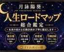 人生と仕事の流れを整理する総合鑑定書を作成します 様々な悩みを読み解き、一年の行動計画を鑑定書にまとめます イメージ1