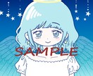 女性キャラのアイコン描きます SNSアイコン等にご利用いただける女性キャラのイラストです イメージ2