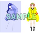 キャラクターデザイン/立ち絵を描きます ご希望に沿ったキャラクターを描かせていただきます。 イメージ2