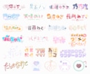商用込！魅力を引き出す可愛いロゴ作ります 名前／同人誌タイトル／店名／グッズ用など幅広く承ります！ イメージ1