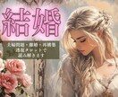 マンネリ・再構築・離婚、結婚生活のお悩み視ます あなたの本心・深層心理を読み解く透視タロット イメージ1