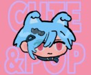 デフォルメPOPなアイコン制作いたします キャラクターデザインもお任せください！商用OK!! イメージ2