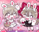 キラキラで可愛いTwitter用ヘッダー描きます キュートでポップでファンシー！ イメージ4
