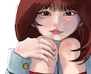 今っぽいイラストを厚塗りで描きます SNSアイコン/サムネ/立ち絵/挿絵などに イメージ3
