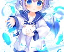 アイコンなどに使える可愛い女の子お描きします 商用利用OK二次利用OK魅力的な1枚をお描きします！ イメージ3
