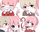 ミニキャラ・ちびキャラ・SDイラストを描きます 配信や動画やアイコンにお使いいただけます！〇 イメージ2