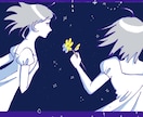 静かな世界観を感じる一枚絵を制作をします 見る人の心に余韻を残す、幻想的な一枚を制作。 イメージ5