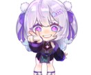 ミニキャラクター作成します ゆるくて可愛いミニキャラ作成/2〜3頭身 イメージ2