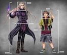 先着２名様限定！男性キャライラストお描きします 厚塗りで存在感のあるキャラクターを丁寧に制作いたします イメージ2