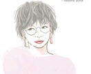 商用可♡おしゃれ♡綺麗め♡な似顔絵を描きます 印刷OK！ウェルカムボード、アイコン、記念日にも✩.*˚ イメージ9