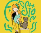 ポップでかわいい！手描き文字×イラスト制作します ポップでカラフルなイラストをお届けします！ イメージ2