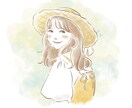 オシャレで可愛いカットイラストお描きします Webや書籍など挿絵にもピッタリ イメージ7
