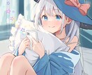 生き生きとした表情の可愛いイラストお届けします IRIAM用立ち絵や一枚絵などを作成します！ イメージ1