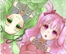 あなたの理想とするイラストを描きます 満足した作品ができるよう、下書き修正は何度でも無料で行います イメージ1