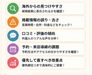 飲食店の海外掲載状況を調査します 見逃している海外集客の機会を発見 イメージ3