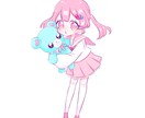 ゆるふわ女の子描きます アイコン、ヘッダー、サムネイルなんでも イメージ3