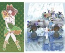 ハイクオリティなイラスト制作いたします モノクロ、アニメ調、丁寧塗りからお選びいただけます！ イメージ6