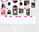 Canva編集できる結婚式プロフィールブックます Canvaで作る結婚式プロフィールブック イメージ3