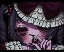 アイコンや動画のサムネイルなどを作成します ダークでかわいらしいイラストを描きます。 イメージ9