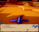 あなたのファンタジーなモンスター案を形にします 格安に3体セットでローポリモデリング！アニメーション付き！ イメージ9