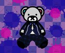 あなただけの洋服を着せたテディベアアイコン作ります SNS等に利用できるオリジナルテディベアイラストアイコンです イメージ4