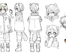 Vtuberやキャラクターデザインします Vtuberの身体が欲しい、新しい姿になりたい！寄り添います イメージ3