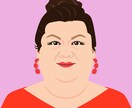シンプルで似ているデジタル似顔絵を制作します ビジネス用のアイコンや名刺、ホームページなどにおすすめ！ イメージ5