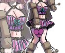 Vtuber、配信、TRPG立ち絵を描きます Vtuber、配信、TRPGなどに使える立ち絵を描きます。 イメージ2