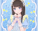 バストアップイラスト描きます 商用利用込！衣装など細かく描き込みます！ イメージ4