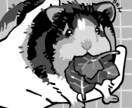 ペットのグレーのデフォルメイラストを描きます デフォルメした絵はこちらで承ります！ イメージ2