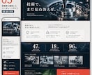 事業の魅力が伝わる5ページHPを5万円で作ります 文章がなくても大丈夫。経営者目線で強みを整理 イメージ5