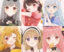 SNS用アイコンイラスト作成します かわいい女の子が得意です！ご相談からでも！ イメージ7