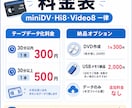 miniDV・Hi8をスマホ再生やDVD作成します プロ用機器で高画質！digital8、Video8も対応！ イメージ2