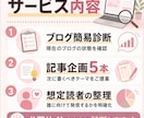 企業ブログを診断し記事企画をご提案します 更新が止まったブログに「次に書くべき記事」を5本ご提案 イメージ2