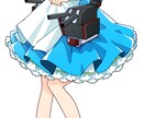 翌日納品対応✨️パネチャレイラスト作成します パネチャレ用SD、1枚絵、急ぎで欲しい1枚対応します！ イメージ2