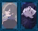 華やかで落ち着いた雰囲気のイラストをお描きします 線や配色に特徴のある繊細な目を引くイラストを制作します イメージ7