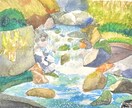 透明水彩でほっこり優しい風景を描きます やわらかな水彩で描く、心に残る風景画 イメージ8