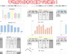 成績処理を自動化するExcelテンプレを提供します 点数入力だけで成績集計とグラフを自動作成できます イメージ3
