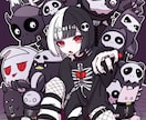 商用可!! カッコ可愛いイラスト制作いたします カッコイイ、可愛いイラストをポップにお描きします イメージ9