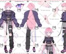 キャラクター立ち絵制作します IRIAM/TRPG/vtuber イメージ1