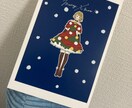 絵葉書〜A4サイズのイラスト承ります パーティや小規模ライブチラシ、メッセージカードなど。 イメージ2