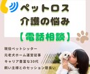 ペットロスやわんこの介護疲れ等 電話相談 承ります 元老犬ホーム運営スタッフ、老犬介護特化型シッターが伺います イメージ1
