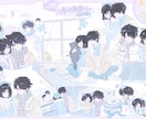 夢絵向けのイラストをお好みに合わせてお描きします 動作の指定やテーマの自由なリクエストにも対応可能です。 イメージ6