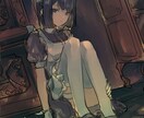 小説の表紙、挿し絵イラストをお描きします web小説、紙媒体、個人製作など イメージ2