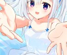 創作キャラクターの可愛いイラストを描きます 自身のオリジナルキャラや活動で使用するイラストが欲しい方へ イメージ2