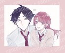 SNS向けのアイコン・夢絵イラストお描きします SNSに使用可能なアイコン等お描きしますミニ、等身どちらも◎ イメージ5