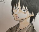 似顔絵描きます お客様の雰囲気を真似て描きます。雰囲気を描きます。 イメージ1