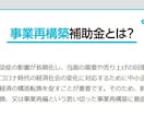 事業再構築補助金申請に必要な経営計画書を作成します 申請だけでは意味がない!採択レベルの計画書を作成します。 イメージ2