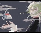 動画用サムネイルやヘッダーイラストを制作いたします 配信や歌ってみた、SNSヘッダーなどにも イメージ9
